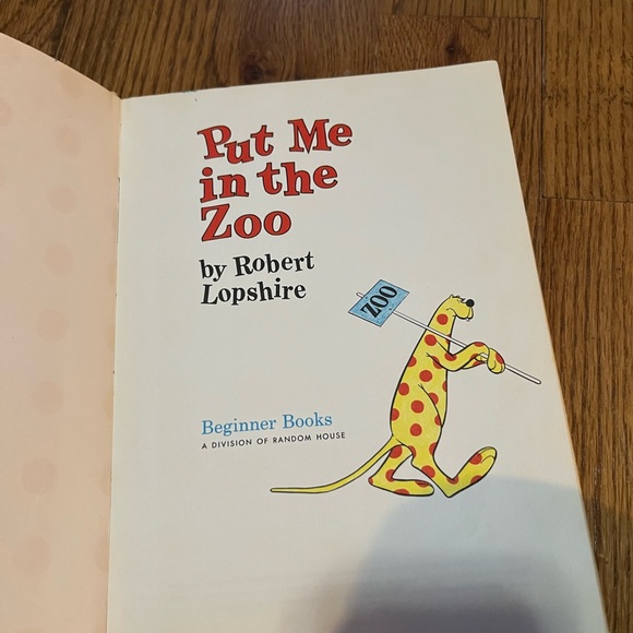 1960 Vintage "Put Me In The Zoo" By Robert Lopshire -Book Club Edition Dr. Seuss - Picture 4 of 11